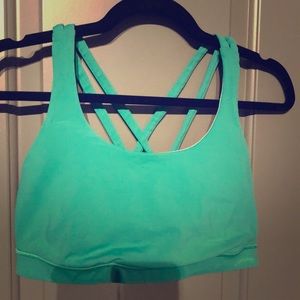 Lululemon green bra